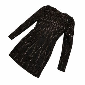 Marciano Sequin and Lace Dress